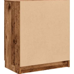 Kenkäkaappi vanha puu 59x35x70 cm tekninen puu (56989)