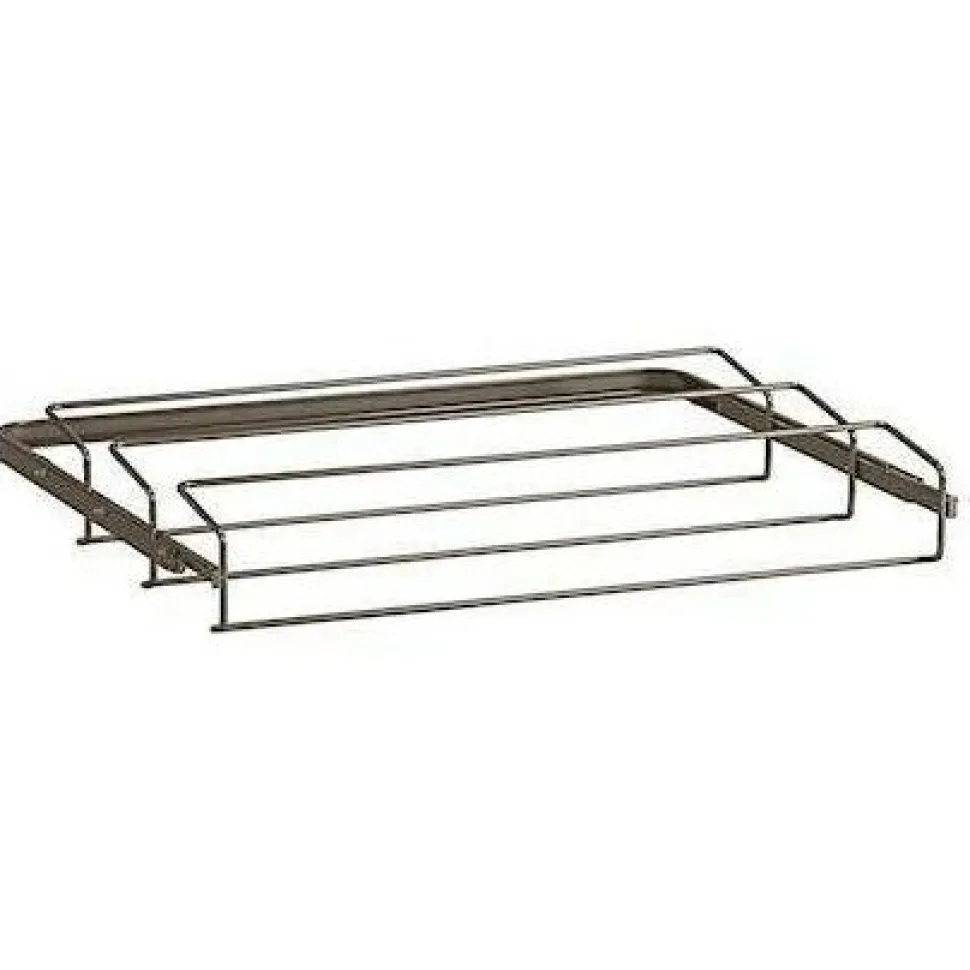 Kenkäteline ulosvedettävä Elfa 40 604x430x96mm grafiitti