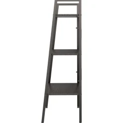 3-kerroksinen lattiahylly 56x35x108 cm vaaleanruskea/musta