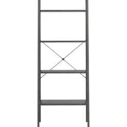 3-kerroksinen lattiahylly 56x35x108 cm vaaleanruskea/musta