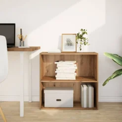 Kirjahylly artesaani tammi 80x30x77 cm tekninen puu (57930)