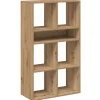 Kirjahylly artesaani tammi 66x31x112 cm tekninen puu (60309)