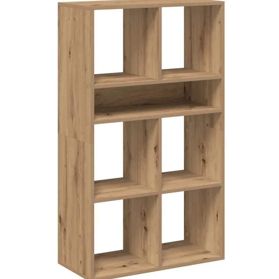 Kirjahylly artesaani tammi 66x31x112 cm tekninen puu (60309)