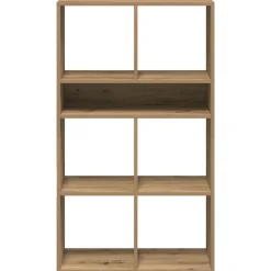 Kirjahylly artesaani tammi 66x31x112 cm tekninen puu (60309)