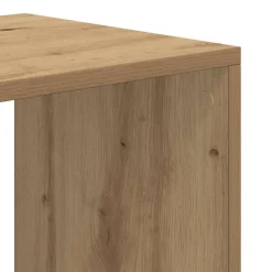 Kirjahylly artesaani tammi 66x31x112 cm tekninen puu (60309)