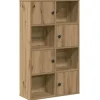 Kirjahylly artesaani tammi 60x24x101,5 cm tekninen puu (60399)