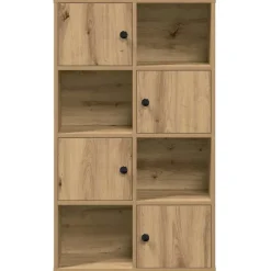 Kirjahylly artesaani tammi 60x24x101,5 cm tekninen puu (60399)