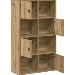 Kirjahylly artesaani tammi 60x24x101,5 cm tekninen puu (60399)