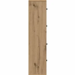 Kirjahylly artesaani tammi 60x24x101,5 cm tekninen puu (60399)