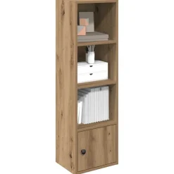 Kirjahylly artesaani tammi 31x24x102 cm tekninen puu (60345)
