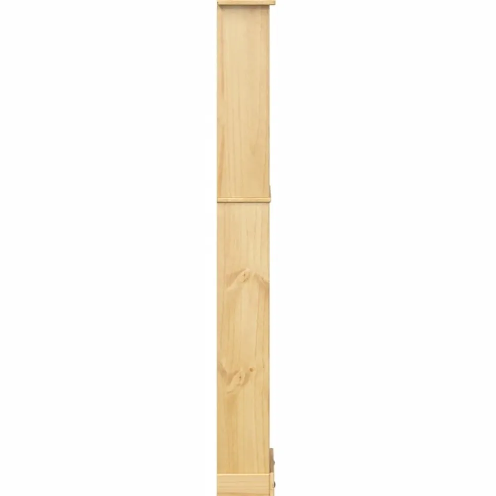 Kirjahylly Corona 46x20x170 cm täysi mänty (02779)