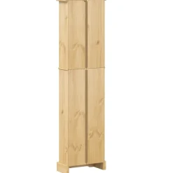 Kirjahylly Corona 46x20x170 cm täysi mänty (02779)