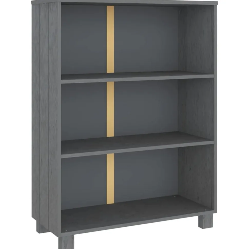 Kirjahylly Hamar 85x35x112 cm mänty valkoinen