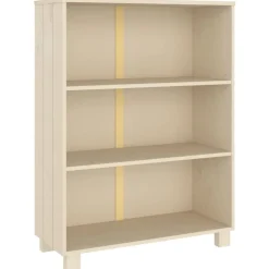 Kirjahylly Hamar 85x35x112 cm mänty valkoinen