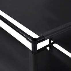 Kirjahylly Portaat 130x45x170 cm kangas (88321)
