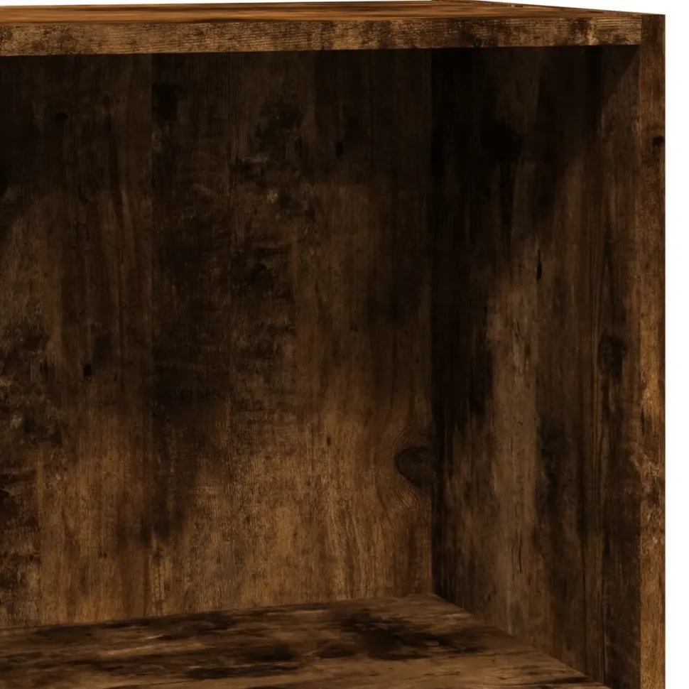 Kirjahylly savutammi 60x30x77 cm tekninen puu (57894)