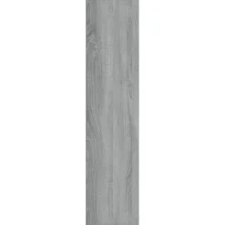 Kirjahylly / Senkki 66x30x130 cm tekninen puu harmaa