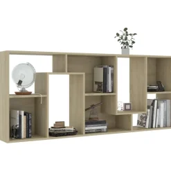 Kirjahylly sonoma-tammi 67x24x161 cm lastulevy