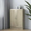 Kirjahylly sonoma-tammi 82,5x30,5x115 cm lastulevy