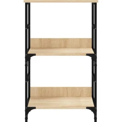 Kirjahylly Sonoma-tammi 50x33x82 cm tekninen puu (35265)