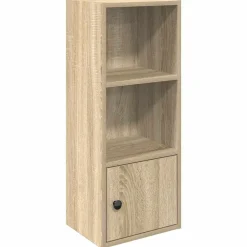 Kirjahylly Sonoma-tammi 31x24x77 cm tekninen puu (60330)