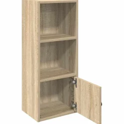 Kirjahylly Sonoma-tammi 31x24x77 cm tekninen puu (60330)