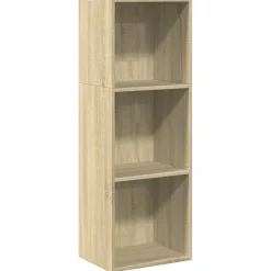 Kirjahylly Sonoma-tammi 40x30x114 cm tekninen puu (57869)