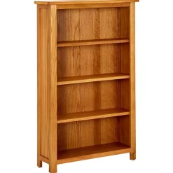 Kirjahylly 4 tasoa 70x22x110 cm tammi