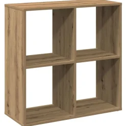 Kirjahylly/Tilanjakaja tammi 69,5x29x69,5 cm tekninen puu (58011)
