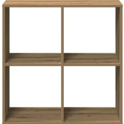 Kirjahylly/Tilanjakaja tammi 69,5x29x69,5 cm tekninen puu (58011)