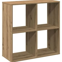 Kirjahylly/Tilanjakaja tammi 69,5x29x69,5 cm tekninen puu (58011)