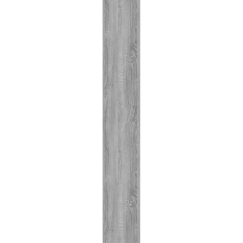Kirjahylly/tilanjakaja 40x30x198 cm betoninharmaa