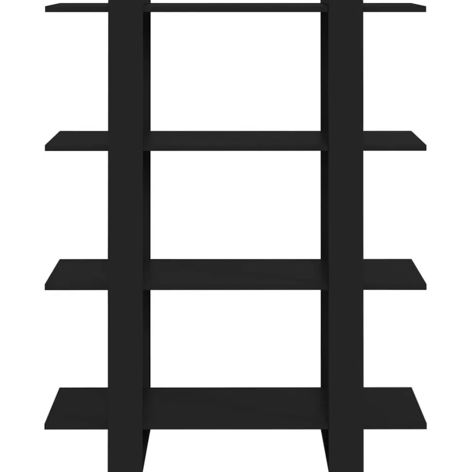 Kirjahylly/tilanjakaja 100x30x123,5 cm betoninharmaa