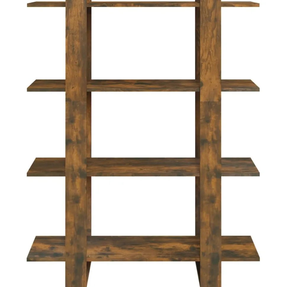 Kirjahylly/tilanjakaja 100x30x123,5 cm betoninharmaa