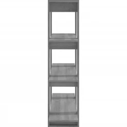 Kirjahylly/tilanjakaja 100x30x123,5 cm betoninharmaa