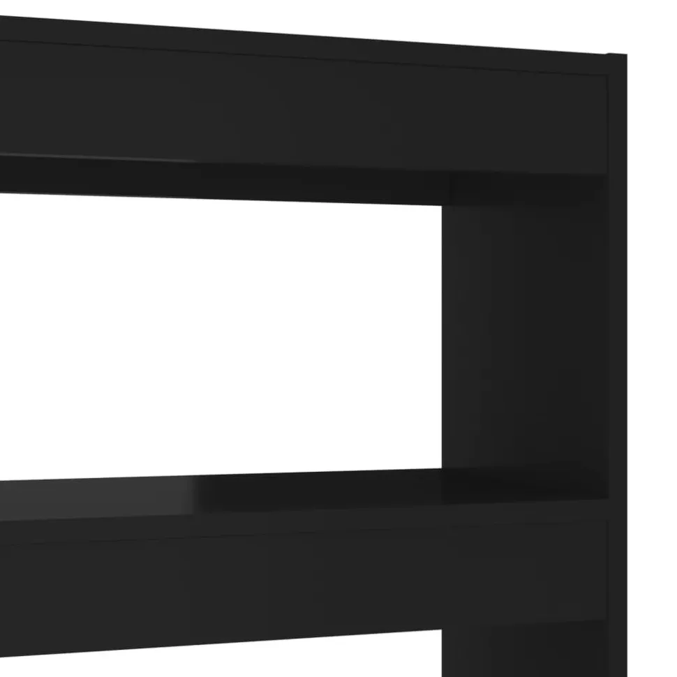 Kirjahylly/tilanjakaja 100x30x135 cm betoninharmaa