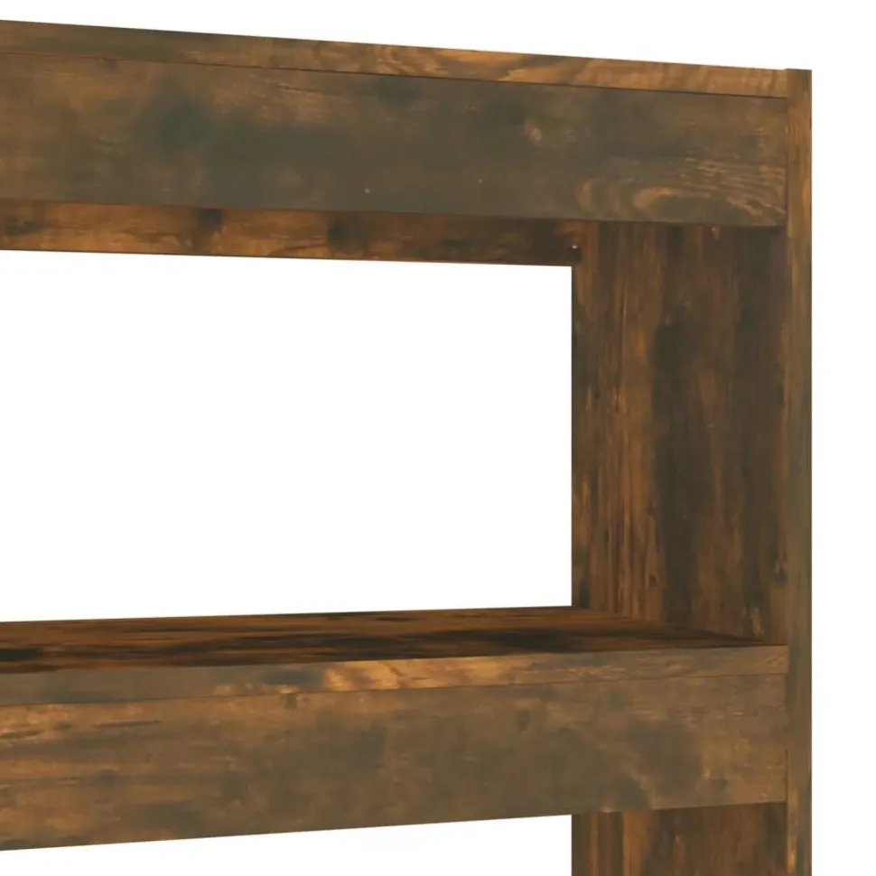 Kirjahylly/tilanjakaja 100x30x135 cm betoninharmaa
