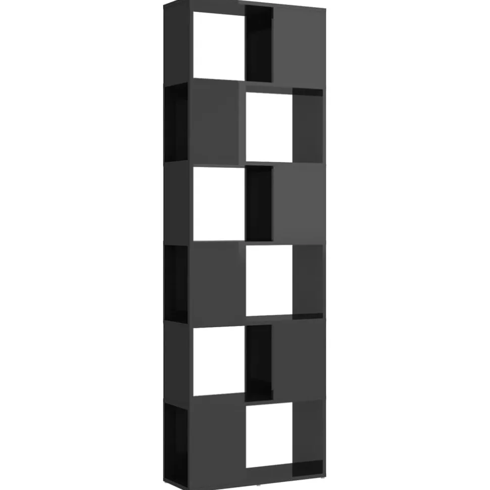 Kirjahylly/tilanjakaja 60x24x186cm, eri värejä