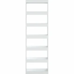 Kirjahylly/tilanjakaja 60x30x198 cm harmaa