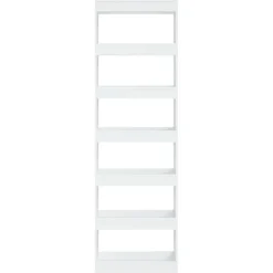 Kirjahylly/tilanjakaja 60x30x198 cm harmaa