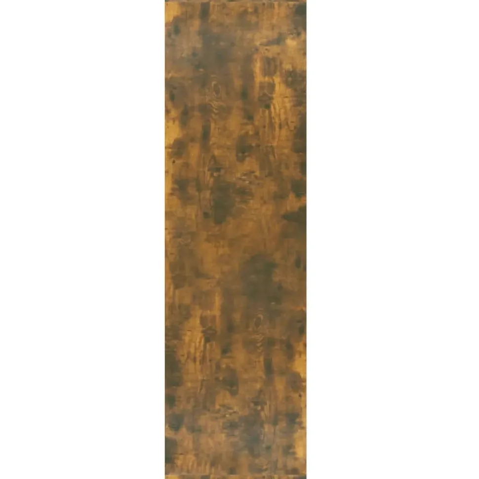 Kirjahylly/tilanjakaja 80x30x103 cm korkeakiilto valkoinen