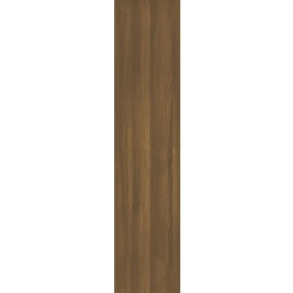 Kirjahylly/tilanjakaja 60x30x135 cm korkeakiilto valkoinen