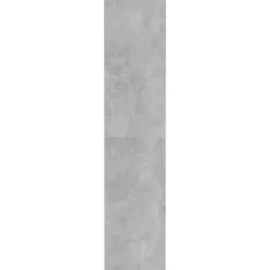 Kirjahylly/tilanjakaja 80x30x135 cm lastulevy betoninharmaa