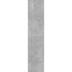 Kirjahylly/tilanjakaja 40x30x135 cm lastulevy musta