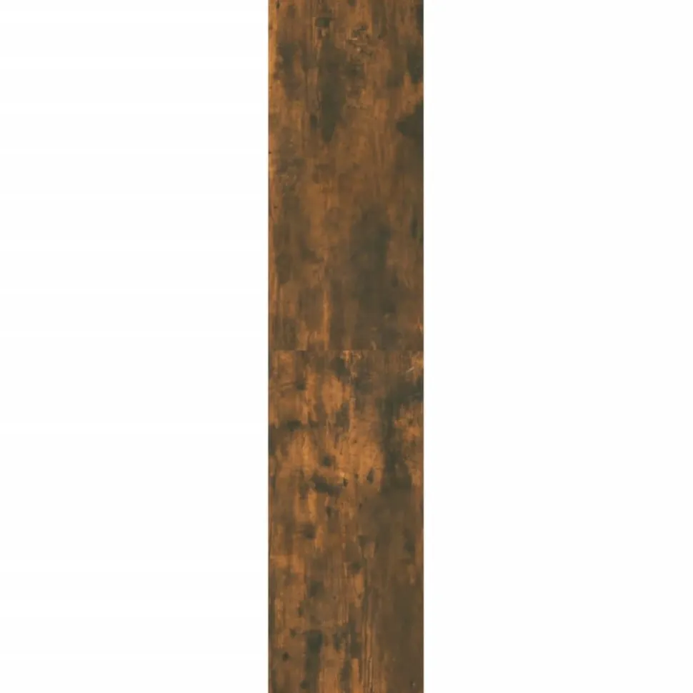 Kirjahylly/tilanjakaja 40x30x135 cm lastulevy musta