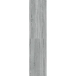 Kirjahylly/tilanjakaja 40x30x135 cm lastulevy musta