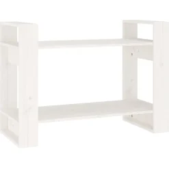 Kirjahylly/tilanjakaja 80x35x56,5 cm mänty