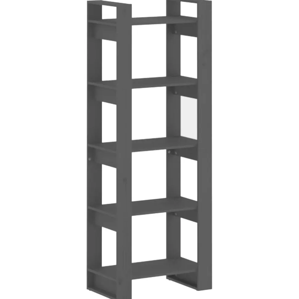 Kirjahylly/tilanjakaja 60x35x160 cm mänty