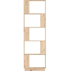 Kirjahylly/tilanjakaja 51x25x163,5 cm mänty