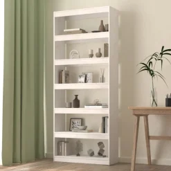 Kirjahylly/tilanjakaja 80x30x71,5-199,5cm, mänty, erikokoja ja värejä